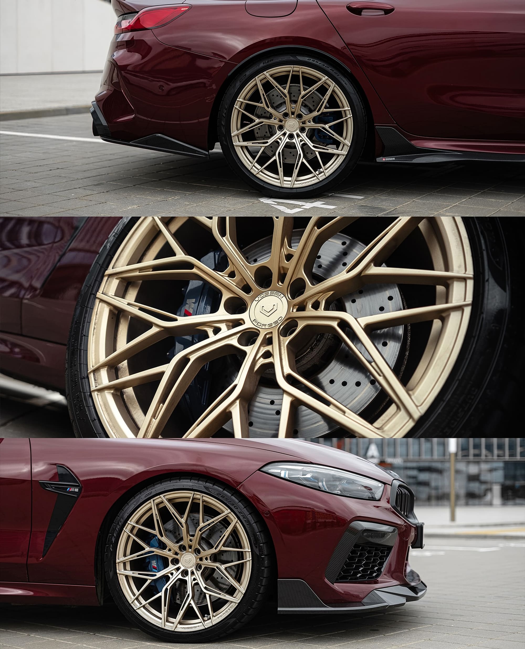 BMW M8 Gran Coupe — Кованые диски · карбон